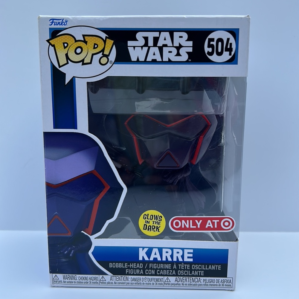 Funko Pop! Star Wars: Visions – Karre #504
Target Exclusive | Glows in the Dark